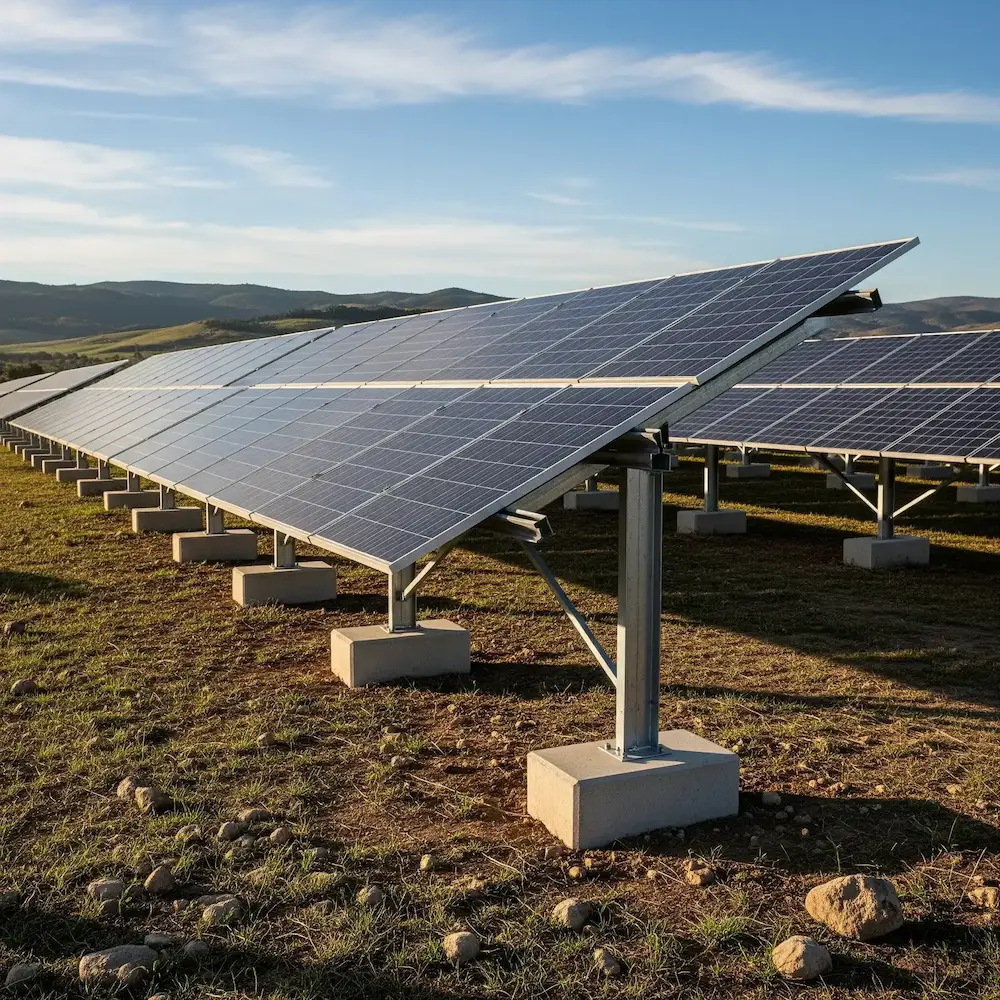 Ground Mount Solar Structure