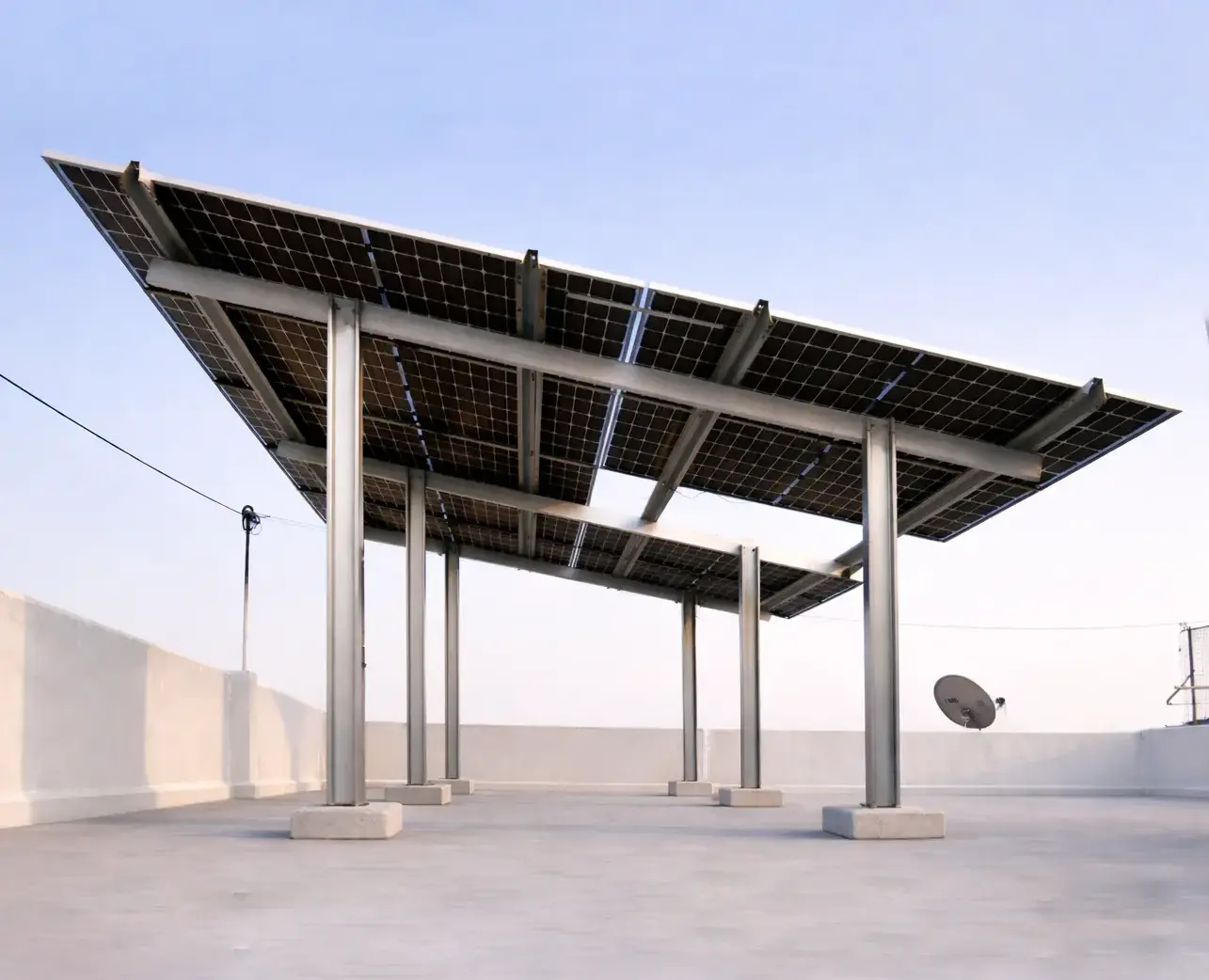 Rooftop Solar Structure